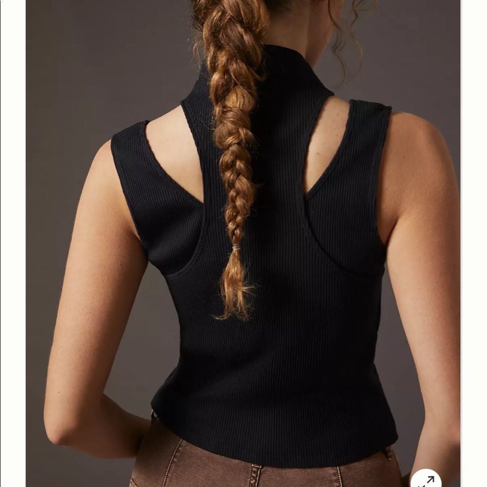 Anthropologie Layered Cutout Tank - Picture 3 of 3